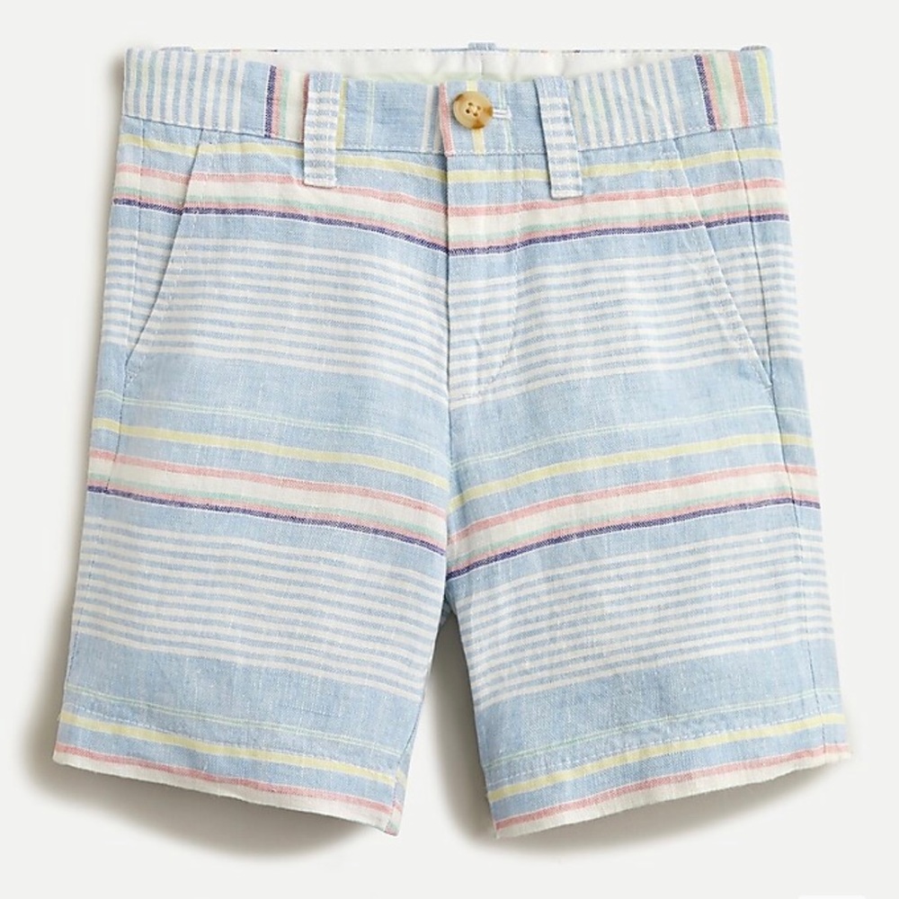 J.Crew Crewcuts Stanton Shorts in Linen Multistripe